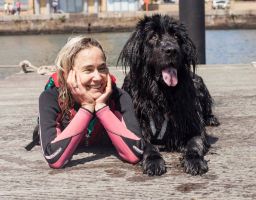 Nicky Leeson, Holly Hedge Animal Sanctuary, Barrow Gurney, Bristol, Avon