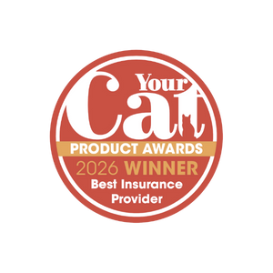 your cat product awards 2026 winner - Best pet insurance logo.