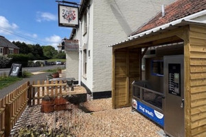 The Churchill Arms dog wash