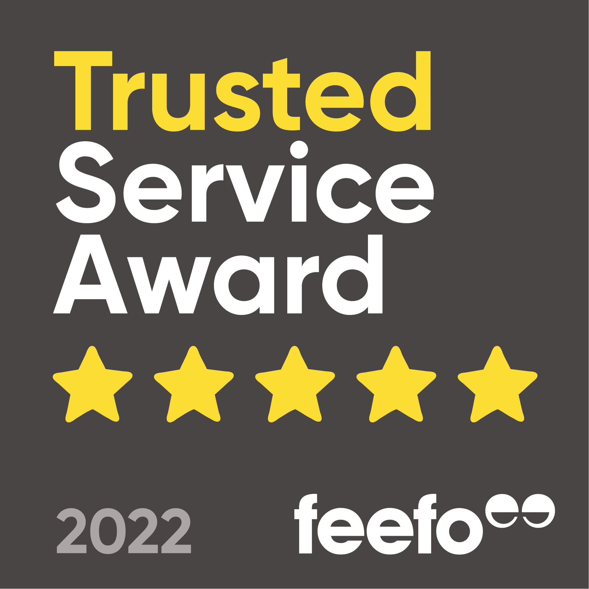 Feefo Trusted Service Award Logo