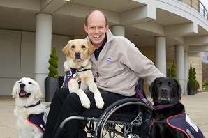 Hounds for Heroes assistance dogs takeover Petplan! 