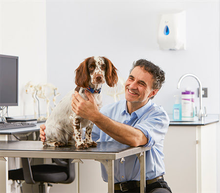 Supervet Noel Fitzpatrick with puppy