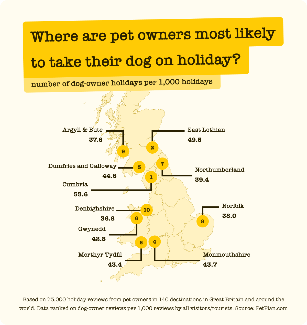 Dog owner holidays